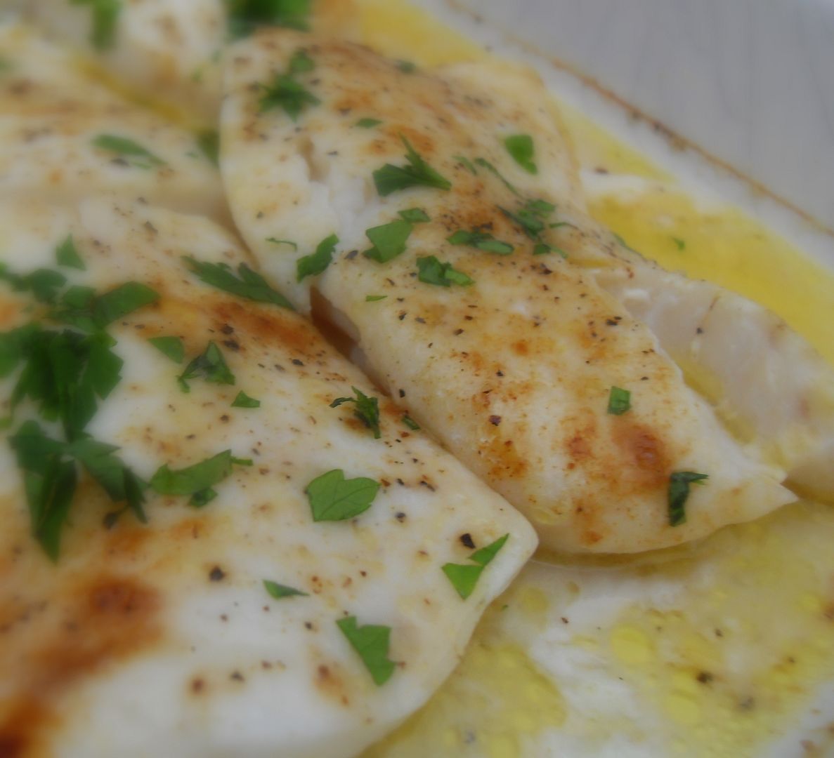 Butter Baked Cod by The English Kitchen